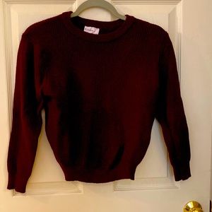 Juniors Super Soft crop sweater